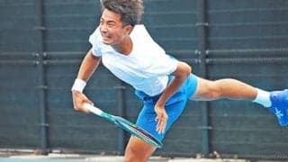  松岡隼 ストレート勝ちで初の8強 