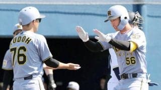 阪神・百崎　侍・曽谷撃ち１号「崩れてしまった部分が戻ってきた」開幕１軍ならずも「できることをしっかり準備」