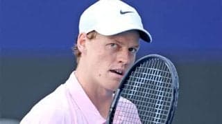  圧勝シナー 4度目4強で歴代7位タイに 