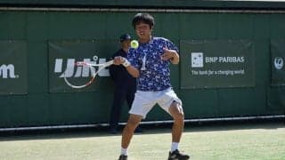 【全国選抜高校テニス】湘南工大附・櫻井義浩がストレート勝ちで全国選抜個人戦を制覇。全米オープンJr.予選への切符を掴む