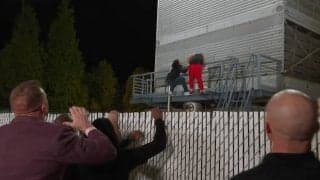 仲良く“落下フィニッシュ”のバッドエンドに視聴者ポカン