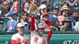 智弁学園　春の甲子園史上最大の逆転勝利！二回までの８点差を５イニング連続得点でひっくり返す　甲子園通算５０勝は歴史的な１勝に
