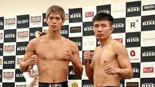 【RISE】モテ男・白鳥大珠にまた揺さぶり！計量の背後にラブシーンの相手、川瀬もえ配置