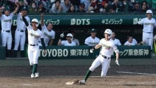 専大松戸　春夏合わせて初のベスト４進出　山梨学院との接戦を制す
