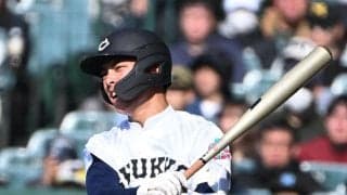 【センバツ】４強中京大中京の打率７割男・田中大晴２安打「ボールが見える」初球打ちOKの理由