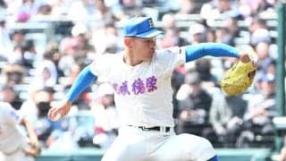 【センバツ】花咲徳栄、抑え登板のエース黒川凌大「応援すごく打者大きく見えた」逆転許し無念