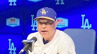 ロバーツ監督、開幕戦勝利投手の山本由伸を絶賛「本当に見事」　被弾後に無双投球「ウィルと息ぴったり」