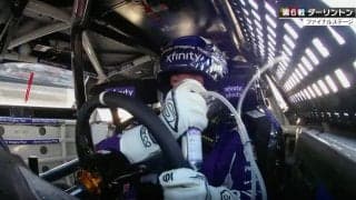 「へっへ」解説が思わず笑った車内での“珍プレー”　気温30度超…灼熱の米レースでドライバーが大胆行動「暑くなっちゃうんで」