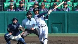 打撃好調の中京大中京・田中選手　たゆまぬ努力で手に入れたスイング