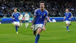 【W杯欧州PO】イタリア、３大会ぶり出場王手　１得点１アシストのトナリ「最も重要なゴール」