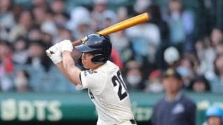 【センバツ】大阪桐蔭「4番DH」谷渕瑛仁、一時勝ち越しのソロ本塁打　