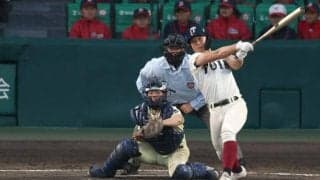 大阪桐蔭、長打力で接戦制す　英明は八回に二度盗塁死、好機生かせず