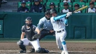 山梨学院、中心選手欠き敗戦　4番藤田「勝負どころで力が足りない」