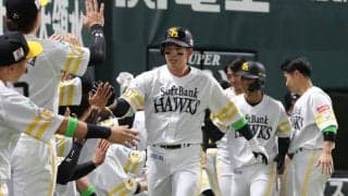 【ソフトバンク】栗原陵矢がミス挽回１号２ラン「取り返そうと」１回に三ゴはじく失策から３失点