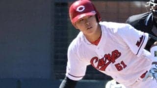 広島の今季初得点はドラ１・平川のバットから！　五回無死三塁から二ゴロでプロ初打点マーク　１点差に迫る