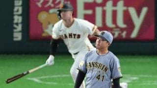 阪神・村上“神話崩壊”で快記録ならず　６回３失点７Ｋもまさかの２被弾に沈む