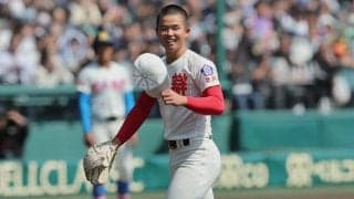 智弁学園のプロ注目左腕が逆転勝ち呼び込む好投！最大8点差をひっくり返した打線に「やっぱりやってくれるなと」【センバツ】