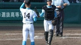 「二枚看板」不在の投手陣を苦心のリード　山梨学院の光永惺音捕手