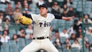 【センバツ】大阪桐蔭192センチ左腕の川本晴大６回から登板、４回１失点で最後はガッツポーズ