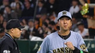【阪神】藤川監督が初白星献上の巨人竹丸に「すばらしいピッチング。次、いい勝負できれば」