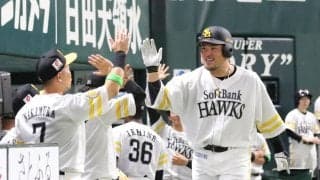 【ソフトバンク】山川穂高が左中間スタンドへ同点弾「気合いと根性だけ」早出特打の成果発揮