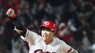 【広島】セ界初！ドラ３勝田成が開幕戦サヨナラ打「うれしいです」　ドラ１平川蓮も同点打
