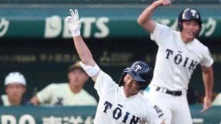 大阪桐蔭　３年ぶり４強進出　４番ＤＨの谷渕がチーム１号「夢の舞台でダイヤモンドを一周できたことはうれしかった」