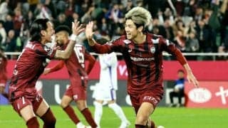神戸首位浮上　大迫が３試合ぶり復帰弾！後半から出場、追加タイムに決めた「結果出せて良かった」