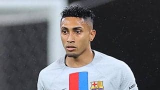 バルサに大打撃　ラフィーニャが右足大腿二頭筋負傷、全治５週間　ブラジル代表戦で故障