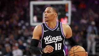 キングスのラッセル・ウェストブルック、右足親指の関節炎で離脱…復帰時期未定
