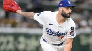 ドジャース　スコットが鮮やかにピンチ切り抜ける！同点の六回、勝ち越しピンチで登板　開幕から異例の連投も完全復活か