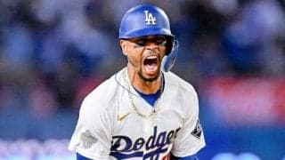 ドジャース開幕連勝！　2戦連続逆転勝ち　新加入タッカー決勝打、ディアス初セーブ　大谷翔平は無安打もベッツ3ラン＆決勝打をアシスト