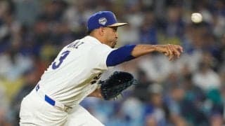 ドジャース新加入のディアスの登場曲にスタンド大熱狂　走者を出すも移籍後初セーブをマーク