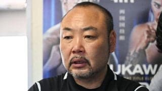 谷口将隆陣営が統一王者サンティアゴ公開トレ視察「つくってきている。向こうも必死だと思う」