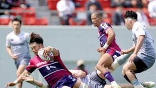 花園近鉄ライナーズ、９トライ大勝で首位堅守　ホームで釜石シーウェイブスにリベンジ