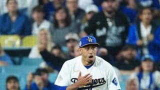 ドジャース新守護神ディアス「最高でしたよ。本当に良かった」移籍後初セーブをマークし安堵
