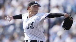 【ロッテ】先発の田中晴也、６回５奪三振無失点で試合を作る