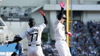 【ロッテ】「もしや強いんか？」打線爆発にSNSも大盛り上がり「打線強すぎ」「ロッテどうした」