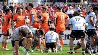 ラグビー・リーグワンの2連覇王者が7連敗　リーチは「圧倒された」