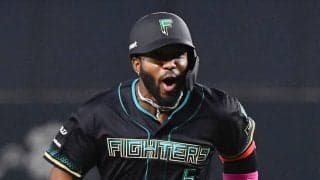 【日本ハム】来日初スタメンのカストロがNPB１号「メジャーデビューも初安打が本塁打だった」