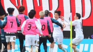 【Ｊ２札幌】ＰＫ戦の末、今季初の３連勝　今季初先発の原康介が先制弾　昨年６月に続く藤枝戦２戦連発　