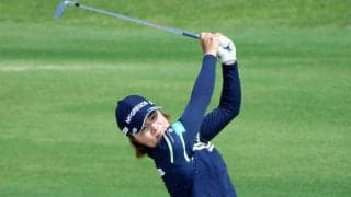 永峰咲希「裏の管理道路まで知ってますよ」　地元・宮崎のコースで２差５位浮上　８か月ぶり４勝目狙う