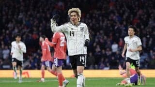 【日本代表】伊東純也が決勝点！W杯出場国スコットランドに１－０勝利　彩艶ビッグセーブ連発！