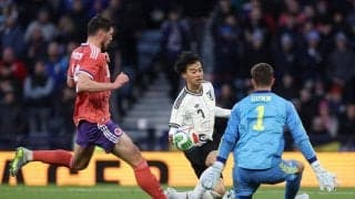 【日本代表】三笘薫が自身に及第点「シャドーの役割、サイドで数的優位…できたかな」１－０貢献