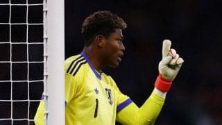 【日本代表】鈴木彩艶「ゼロで抑えられて良かった」骨折で握力８キロまで落ちた左手で完封セーブ