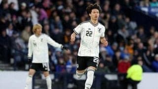 日本代表デビューの塩貝アシスト　伊東が決めてスコットランドに勝利