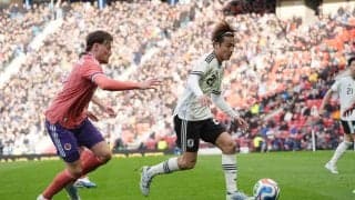 【日本代表】初先発の佐野航大「全然物足りなかった」シャドーで見せ場も自己評価厳しく