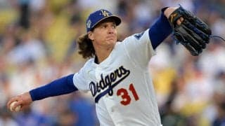 ドジャースが３試合連続で先制点を献上　１回にグラスノーが適時打を許す