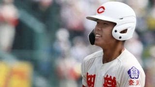 【センバツ】智弁学園が６回に同点に追いつく　相手投手の代わりばなたたく
