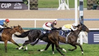 【アルクオーツS】地元ネイティブアプローチがルガルを差し切る…「チームがうまく機能すると、それは馬にも伝わる」